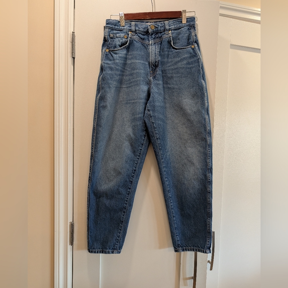 Pepe Archive High Waist Rachel Taper Balloon Jeans,11